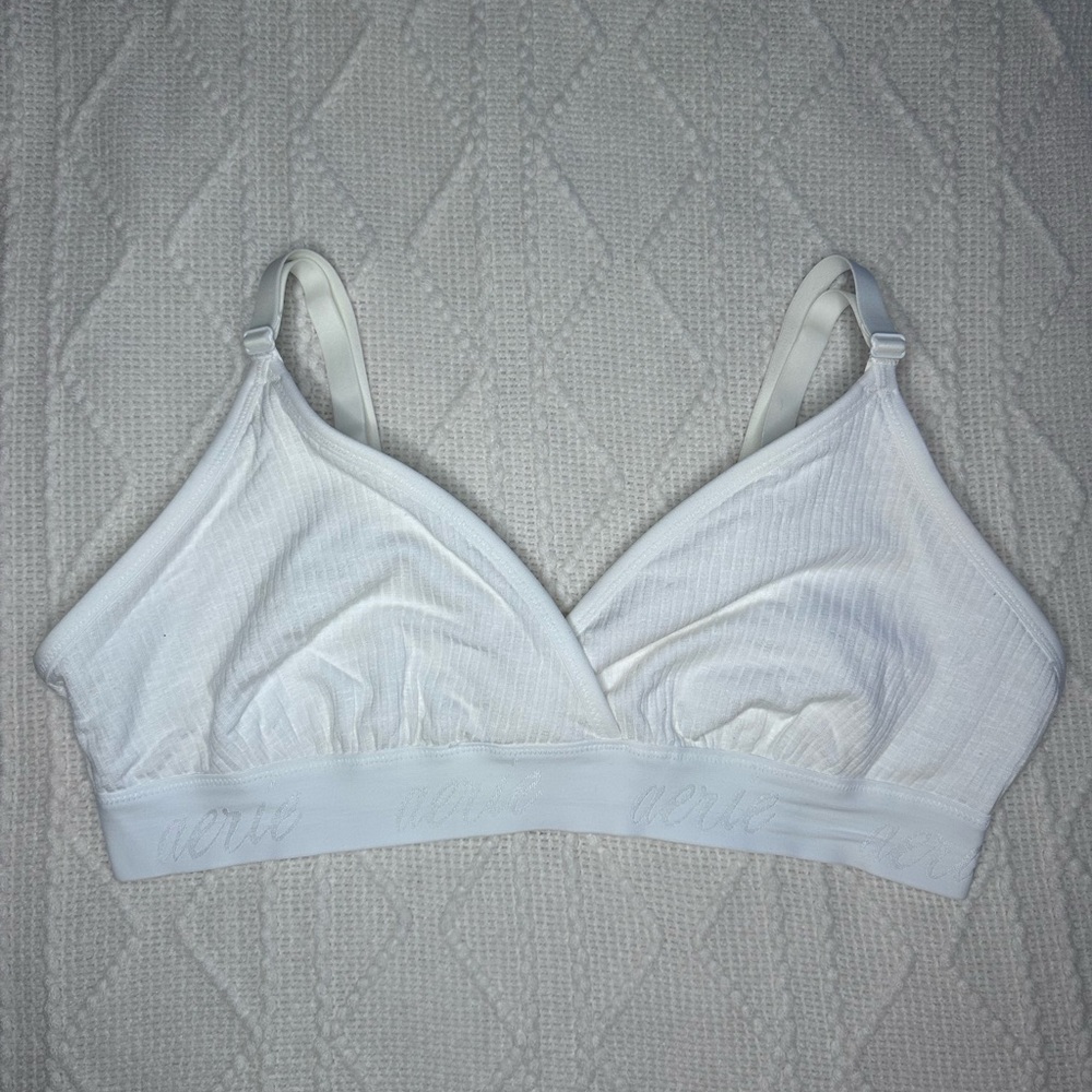 Size XL Aerie triple clasp bralette